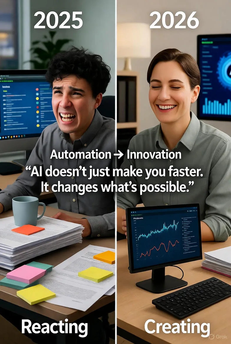Automation vs Innovation with AI